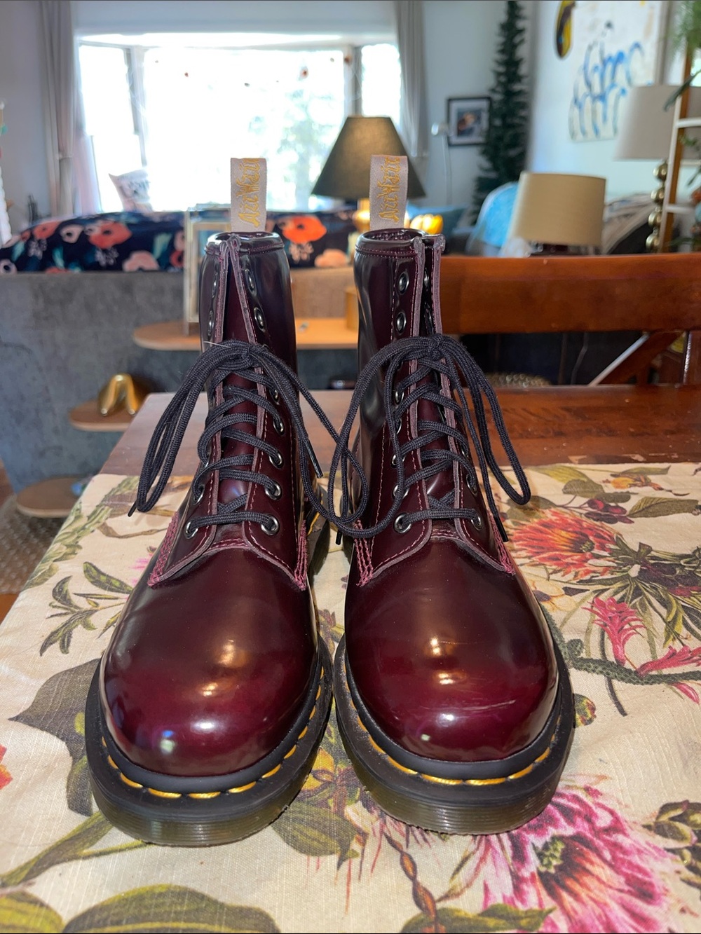 Dr.Marten Vegan Leather Boots - Picture 4 of 9